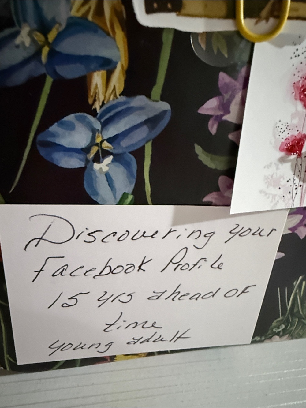 Blind date with a book. Discovering your Facebook profile 15 years ahead of time - Picture 2 of 4